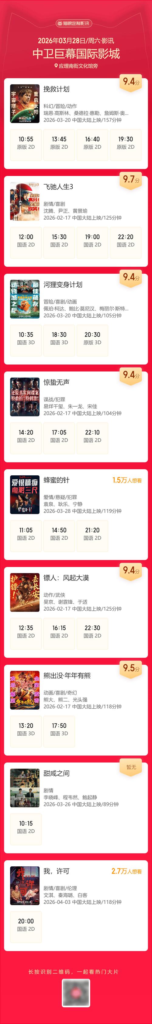 周六影院 | 周末必看经典电影推荐、高分冷门片单与在线免费追剧指南